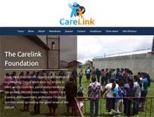 Tablet Screenshot of carelinkfoundation.org